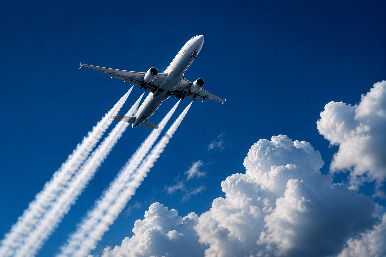 Pourquoi les avions laissent des traces