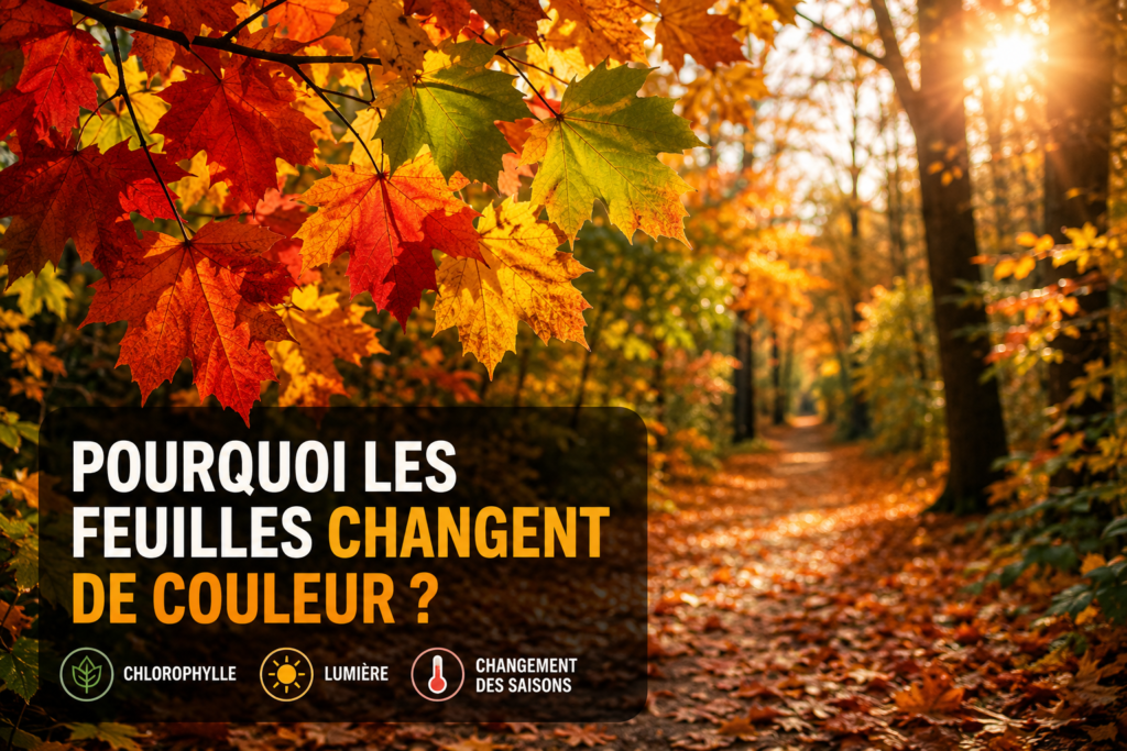 pourquoi les feuilles changent de couleur
